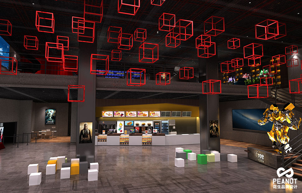 广州品牌设计|电影院空间品牌设计