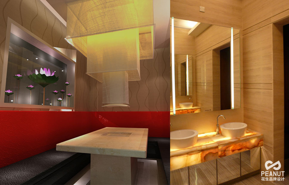 百度烤肉SI空间识别系统设计|广州SI空间设计-广州花生品牌设计