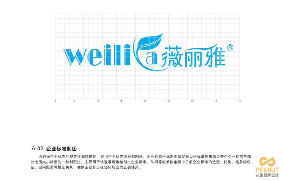 薇丽雅品牌VI设计|广州VI设计公司-广州花生品牌设计