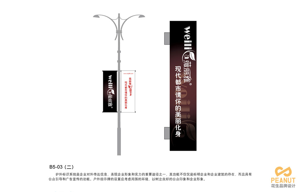 薇丽雅品牌VI设计|广州VI设计公司-广州花生品牌设计