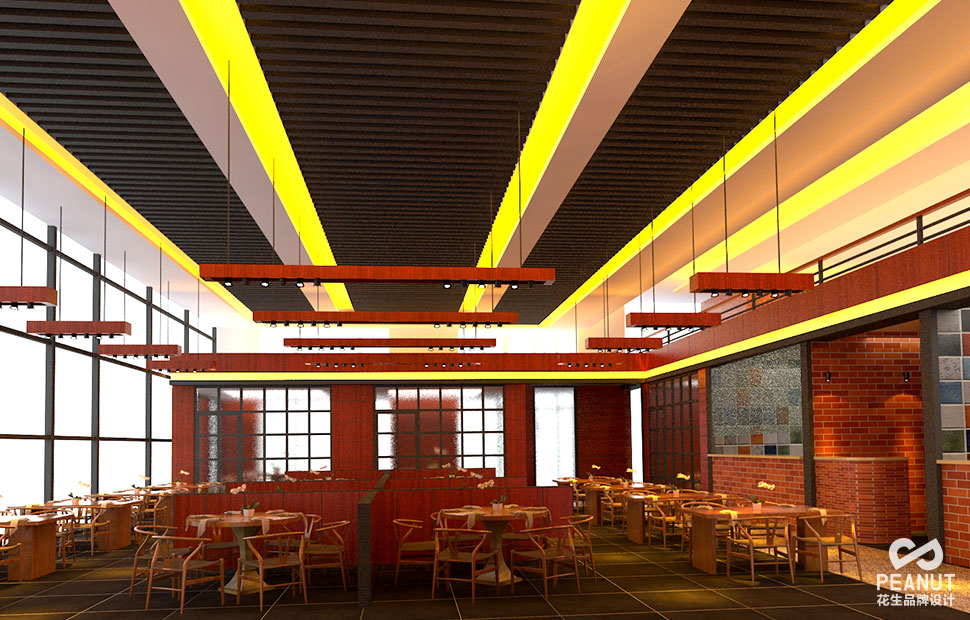 西域胡杨新疆餐馆品牌形象设计|广州餐饮品牌形象设计公司-广州花生品牌设计