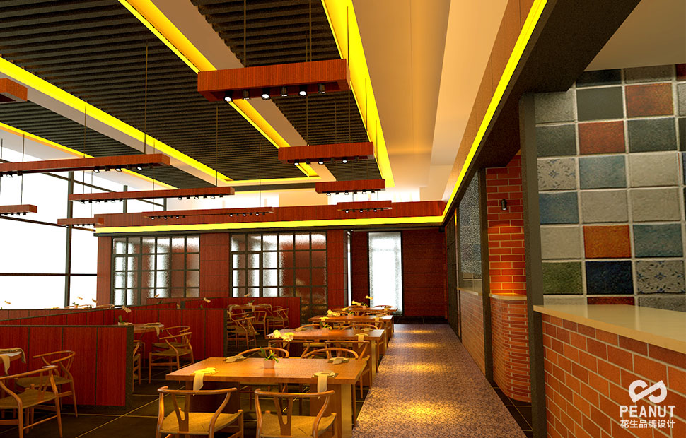 西域胡杨新疆餐馆品牌形象设计|广州餐饮品牌形象设计公司-广州花生品牌设计
