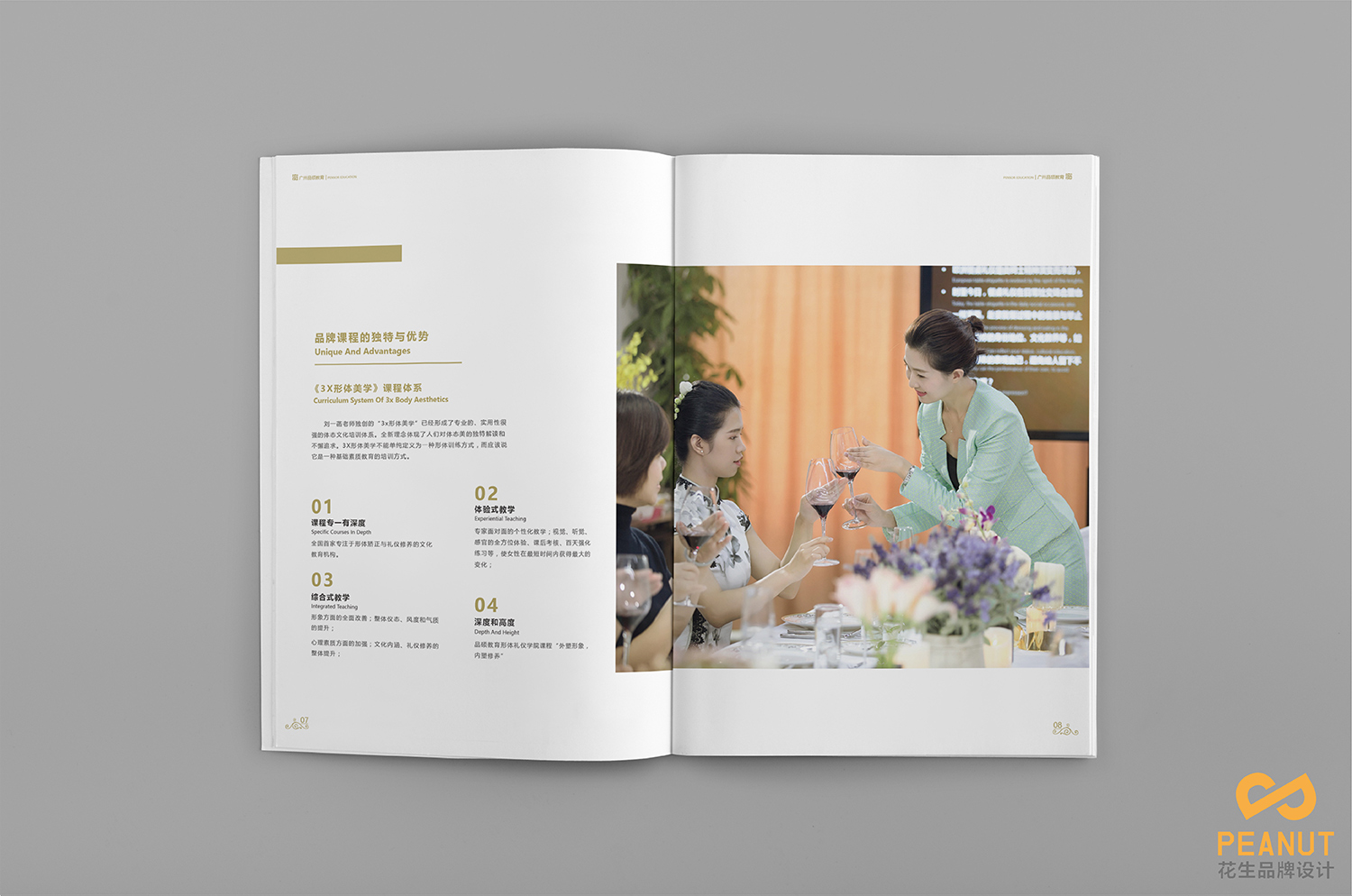 培训画册设计,礼仪宣传册设计,教育行业画册设计 培训画册设计,礼仪宣传册设计,教育行业画册设计