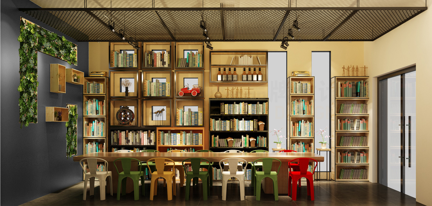 巴士书店si空间设计，si空间设计公司，广州si设计公司