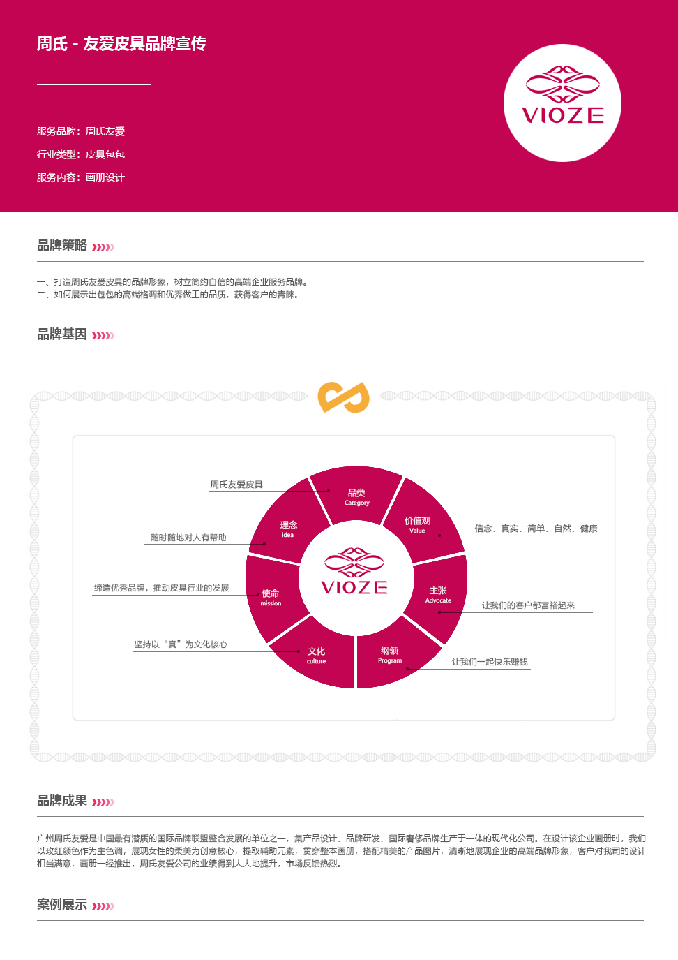V姿皮具公司宣传手册设计_企业宣传手册设计-花生品牌设计
