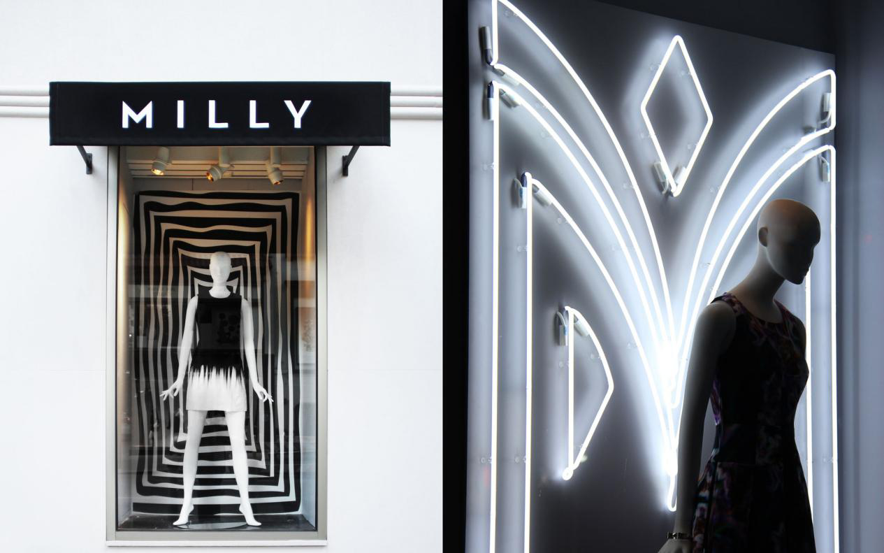 MILLY女装LOGO设计_广州女装LOGO设计_广州LOGO设计公司