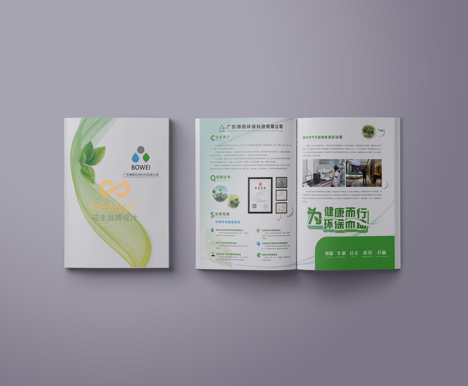 企业宣传册设计制作，做宣传册的公司-花生画册设计公司